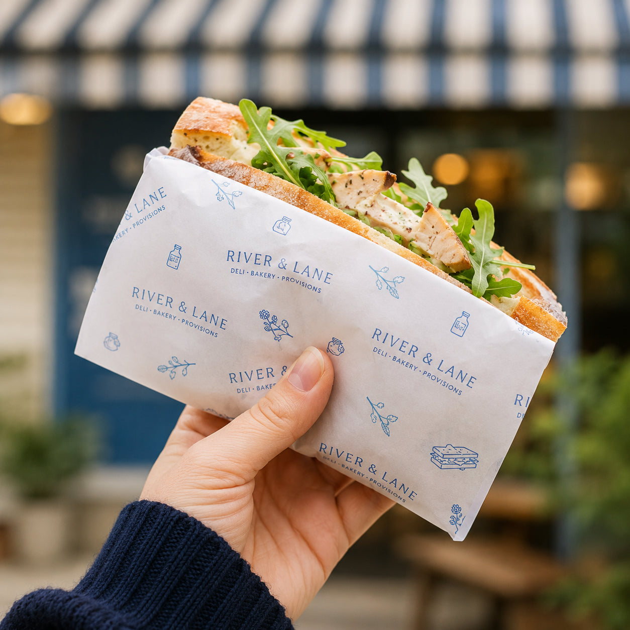 Custom Food Wrapping Paper