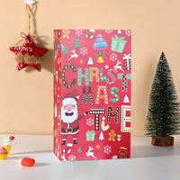 Christmas Flat Kraft Candy Bags