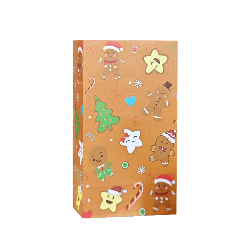 Christmas Flat Kraft Candy Bags