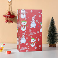Christmas Flat Kraft Candy Bags
