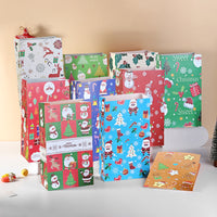 Christmas Flat Kraft Candy Bags