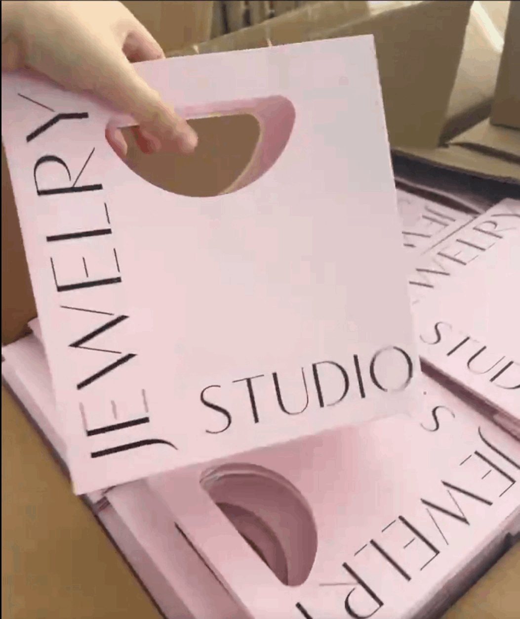 Custom Jewelry Paper Gift Bags