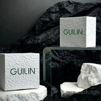 Personalized slide drawer box made from sustainable paperboard, perfect for jewelry, gifts, and eco-conscious packaging solutions.