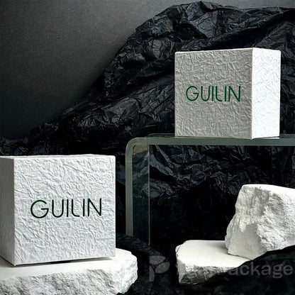 Personalized slide drawer box made from sustainable paperboard, perfect for jewelry, gifts, and eco-conscious packaging solutions.