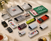 Cajas rectangulares de hojalata personalizadas – 1484 moldes existentes