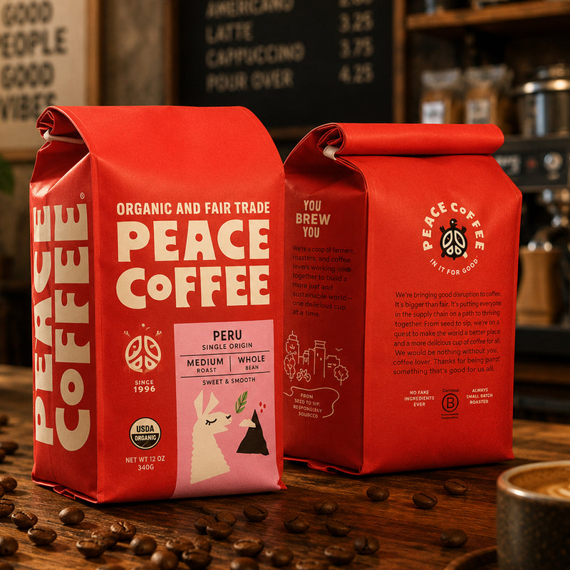 Custom Side Gusset Coffee Bags
