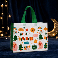 Custom Christmas Non-Woven Gift Bags