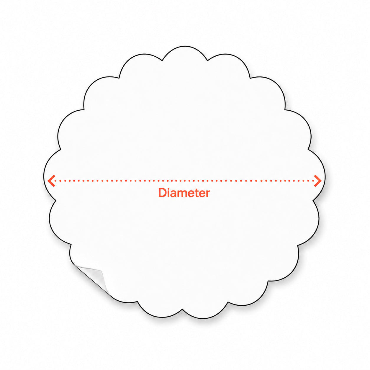 Custom Flower-Shaped Food Paper Liners