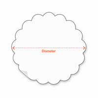 Custom Flower-Shaped Food Paper Liners