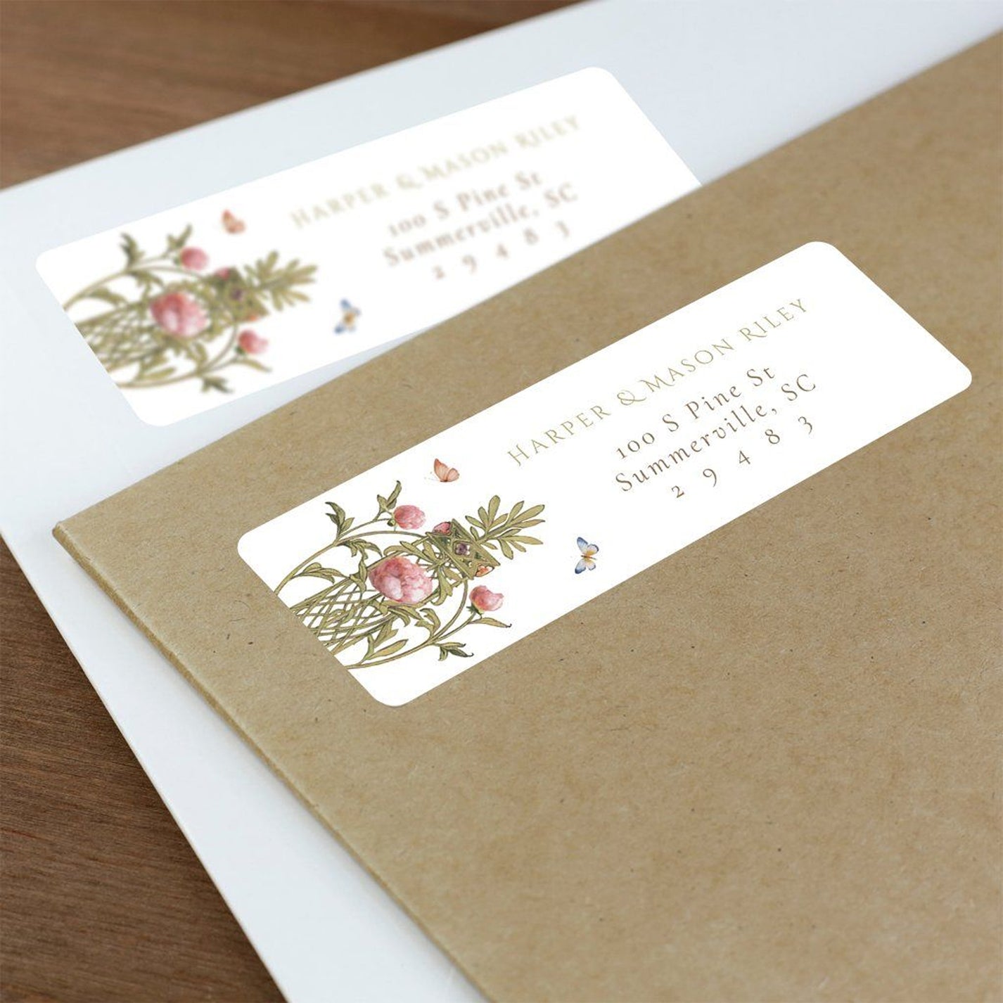 Custom Return Address Roll Labels