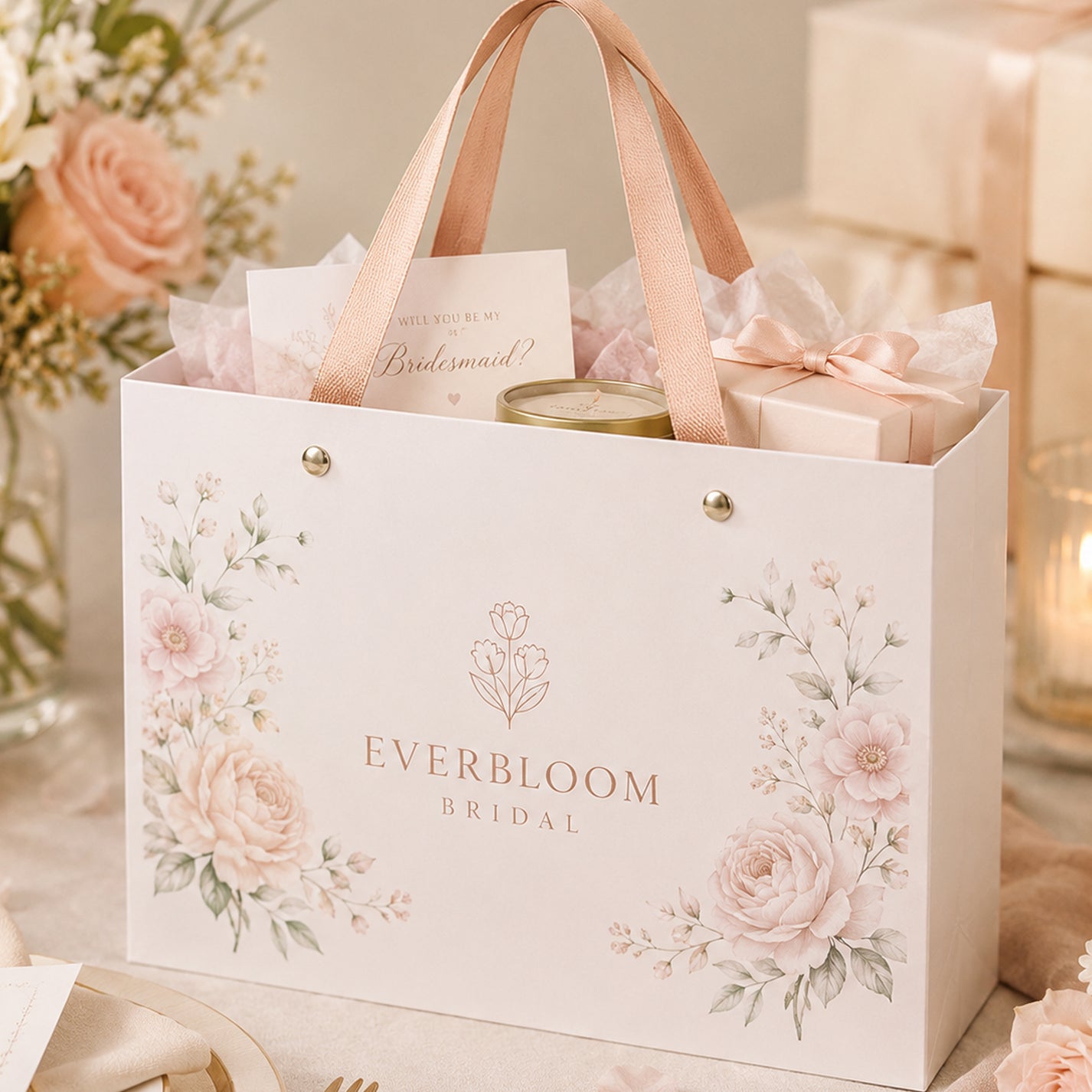 Custom Riveted Gift Bags