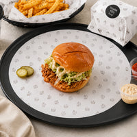 Custom Round Food Wrapping Paper with Logo