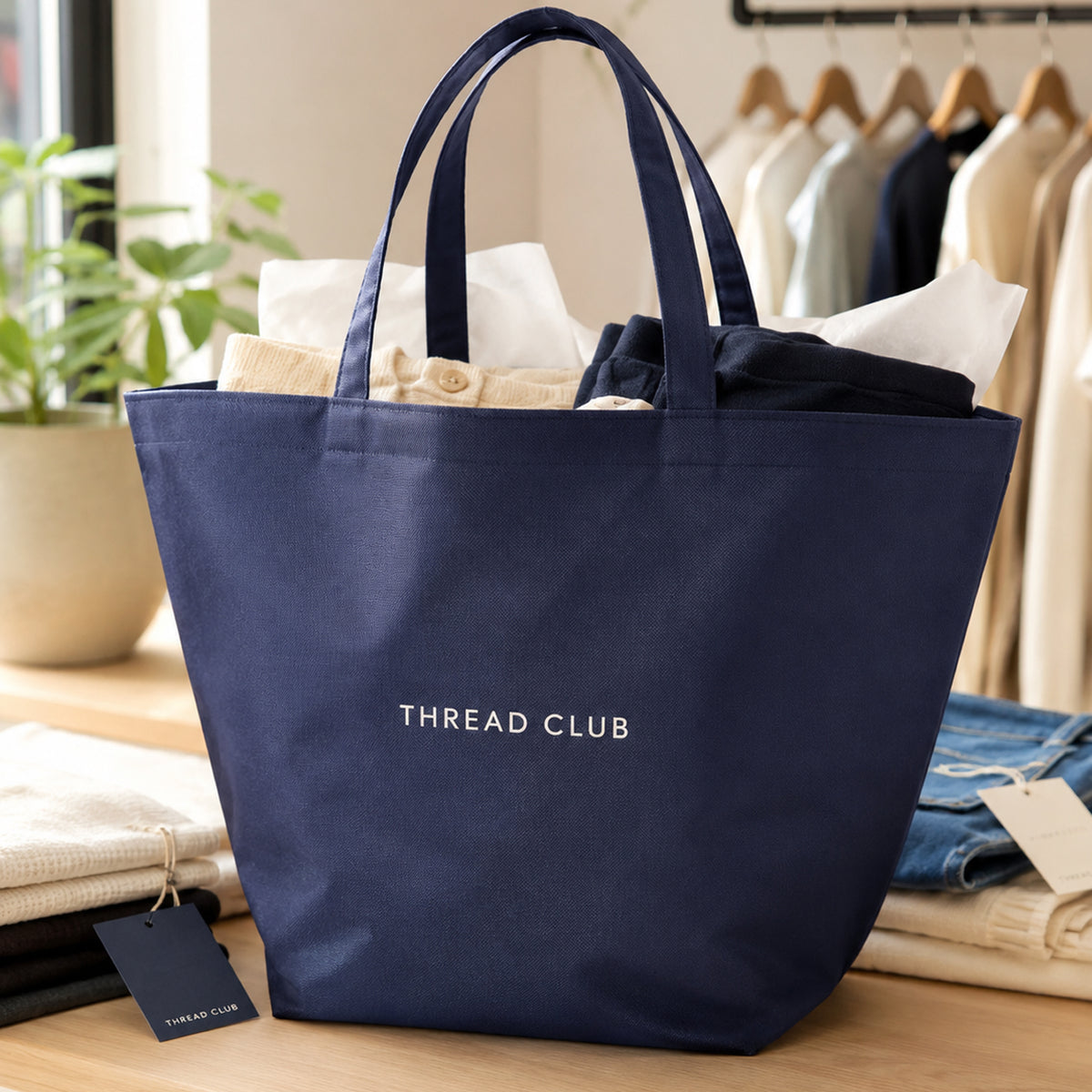 Custom Shopper Tote Bag