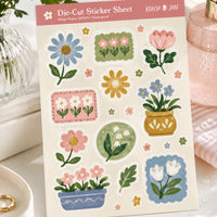 Custom Die-Cut Sheet Stickers