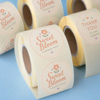 Custom Circle Roll Labels