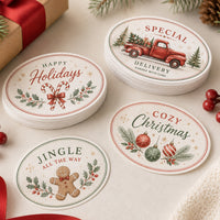 Custom Single Oval Stickers