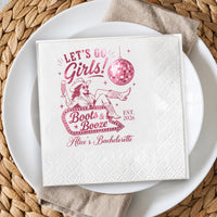 Custom Foil Stamped Napkins