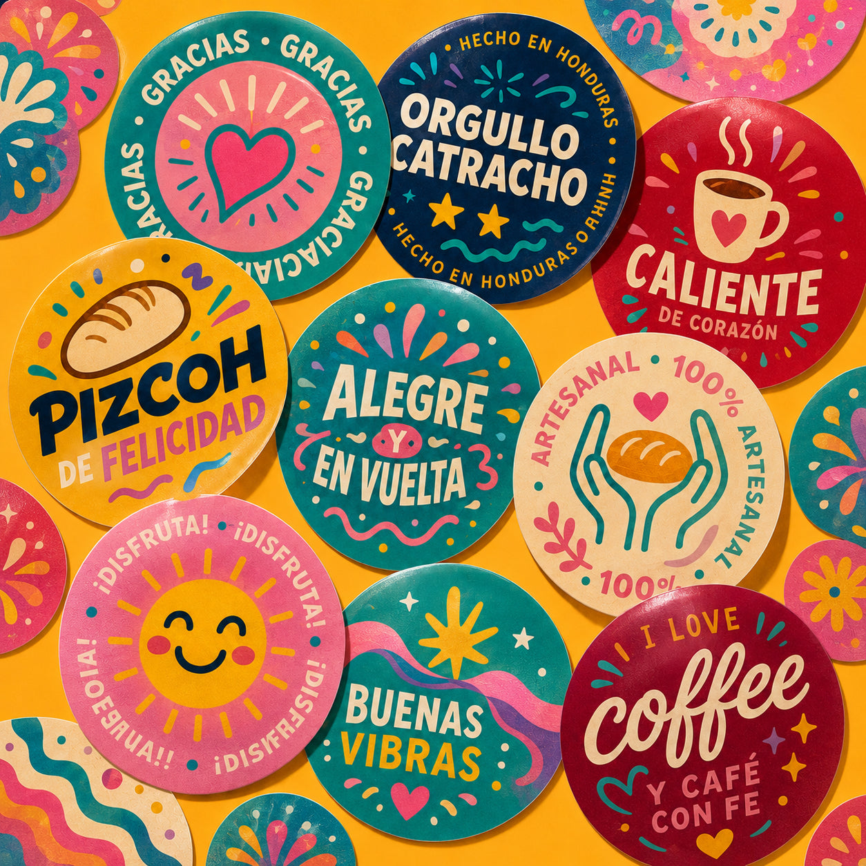 Custom Circle Stickers