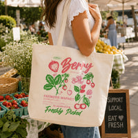 Custom Natural Cotton Canvas Tote Bag