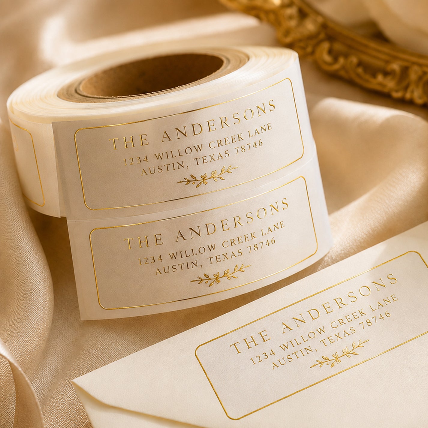 Custom Return Address Roll Labels