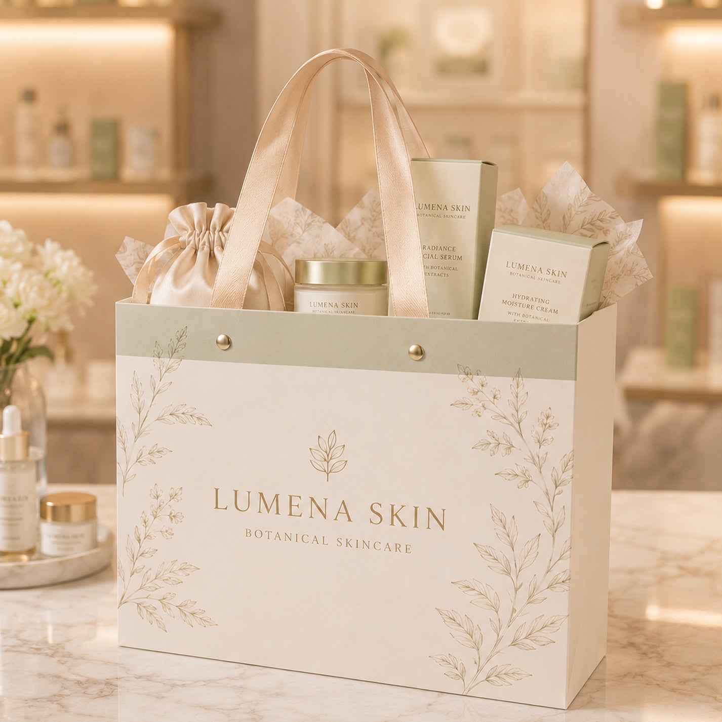 Custom Riveted Gift Bags