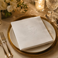 Custom Debossed Napkins