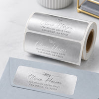 Custom Return Address Roll Labels