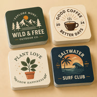 Custom Single Square Stickers