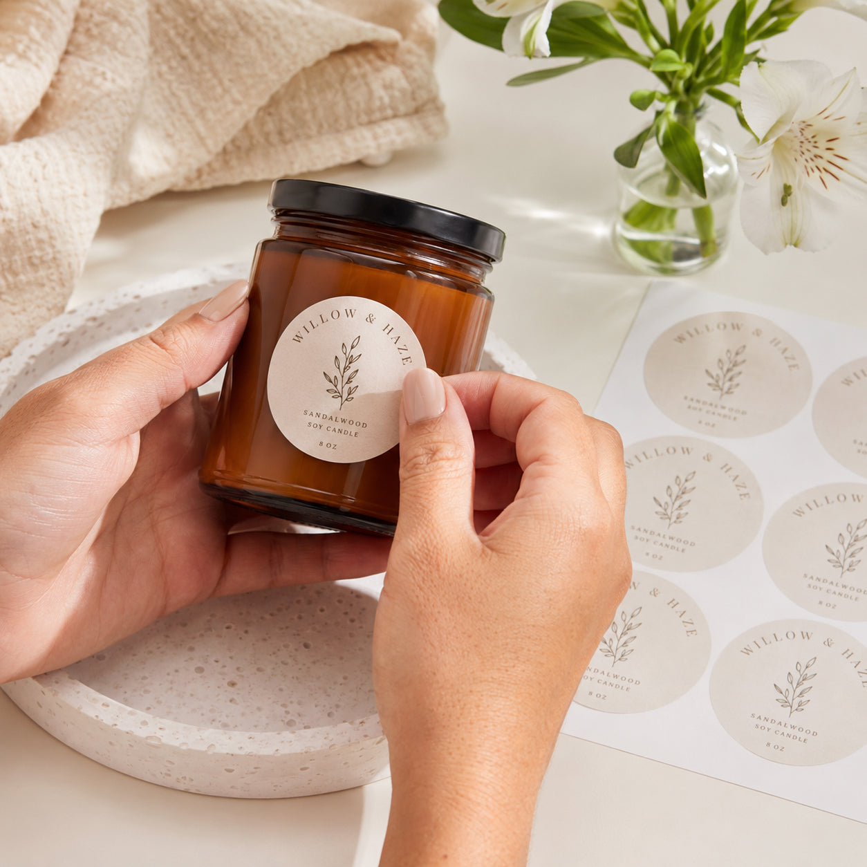 Custom Circle Sheet Stickers