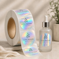 Custom Circle Roll Labels