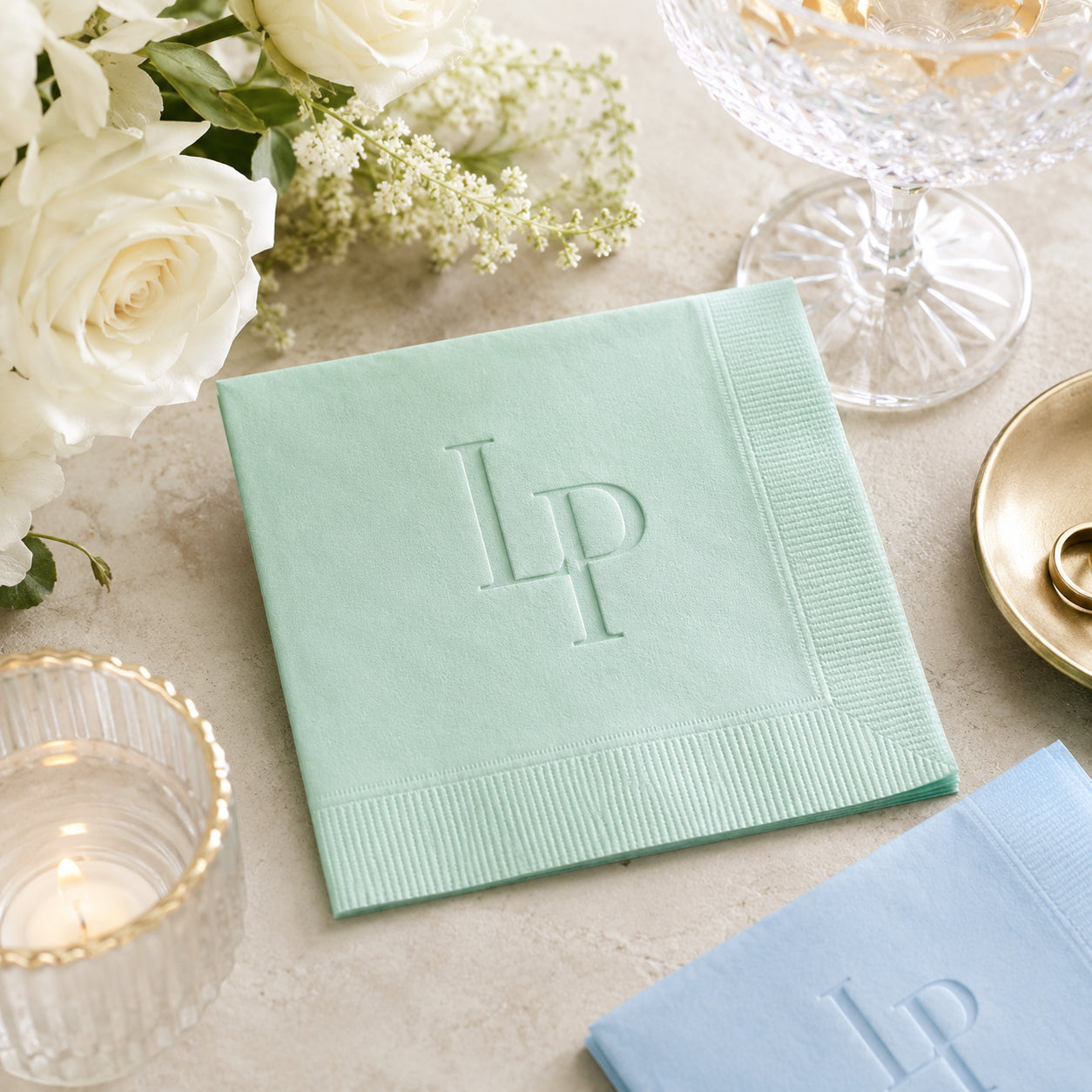 Custom Debossed Napkins