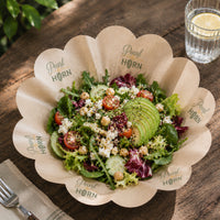 Custom Flower-Shaped Food Paper Liners