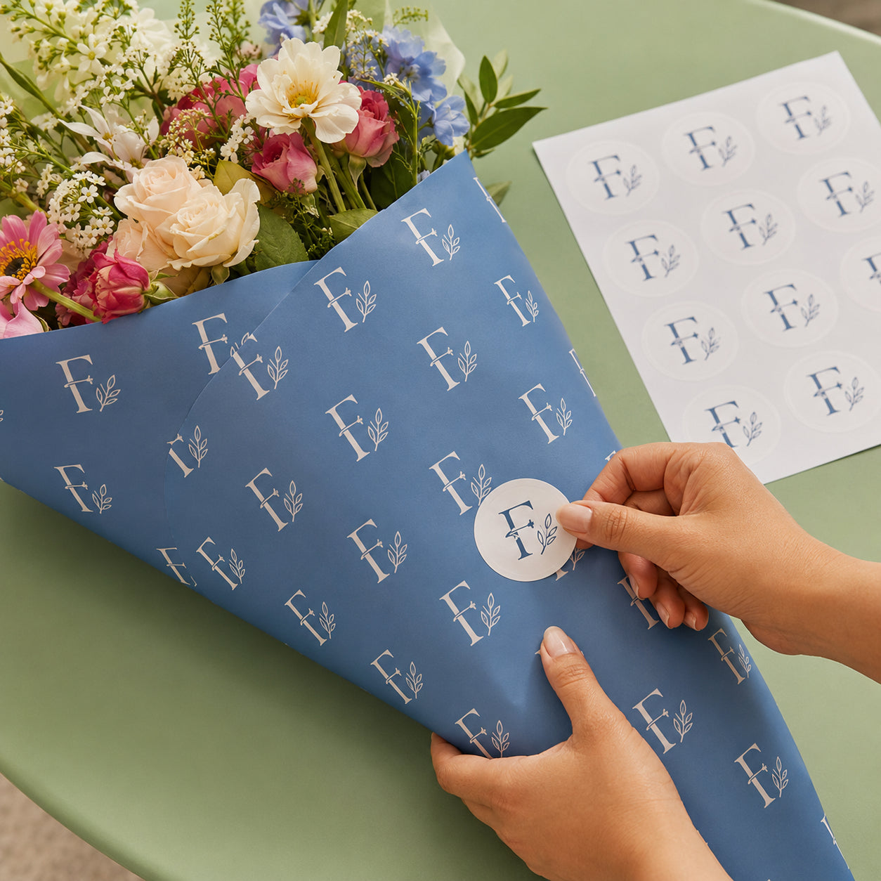 Custom Circle Sheet Stickers