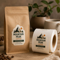 Custom Die-Cut Roll Labels