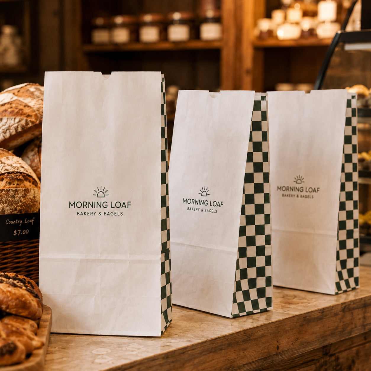 Personalized Kraft SOS Bags