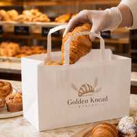 Custom Paper Bakery Bags with Logo