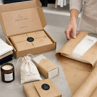 Custom Printed Kraft Wrapping Paper