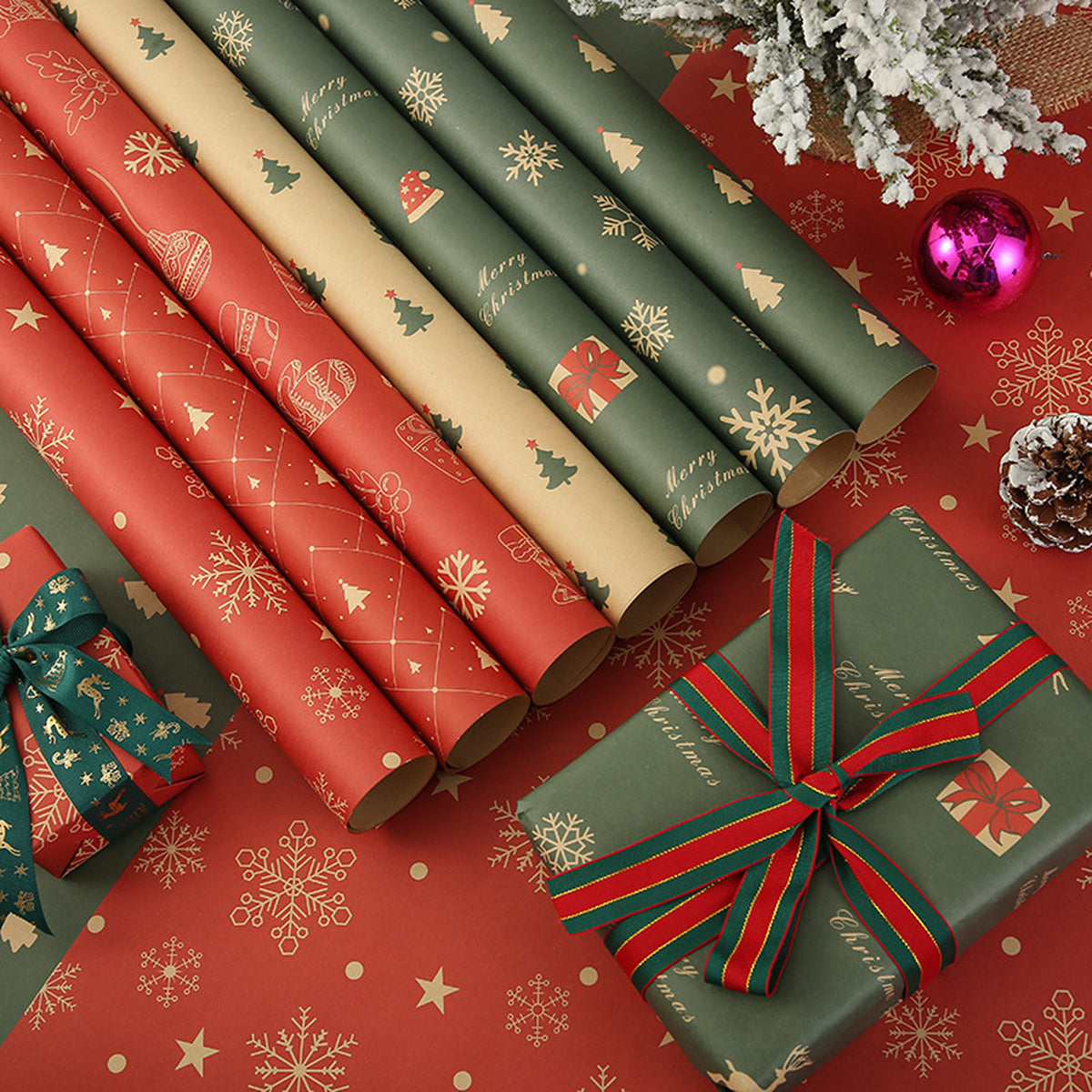 Custom Christmas Gift Wrapping Paper