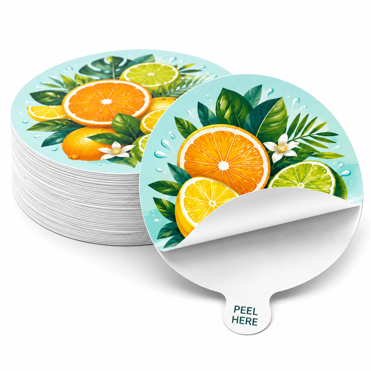 Custom Easy Peel Die Cut Stickers