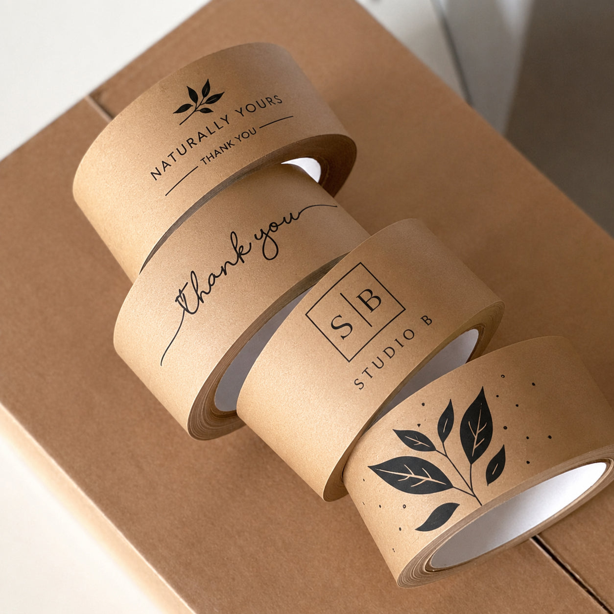 Custom Kraft Packaging Tapes