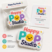Custom Epoxy Stickers