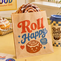 Custom Multicolor Bakery Paper Bags for Cookies