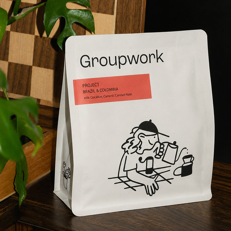 Custom Zipper Flat Bottom Coffee Bag-2