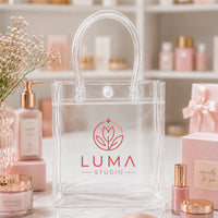 Custom Clear Mini Gift Bags