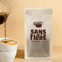 Custom Tissue Paper Tin Tie Coffee Bags