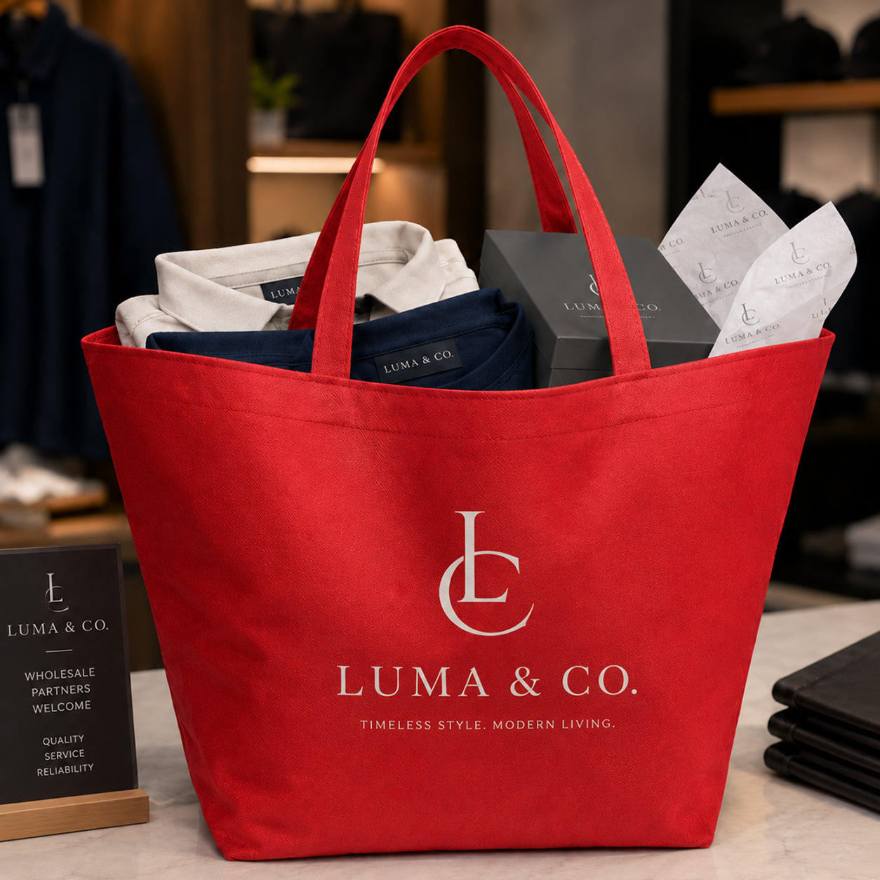 Custom Shopper Tote Bag