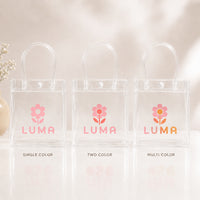 Custom Clear Mini Gift Bags