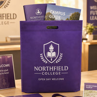Custom Die-Cut Handle Non-Woven Bag