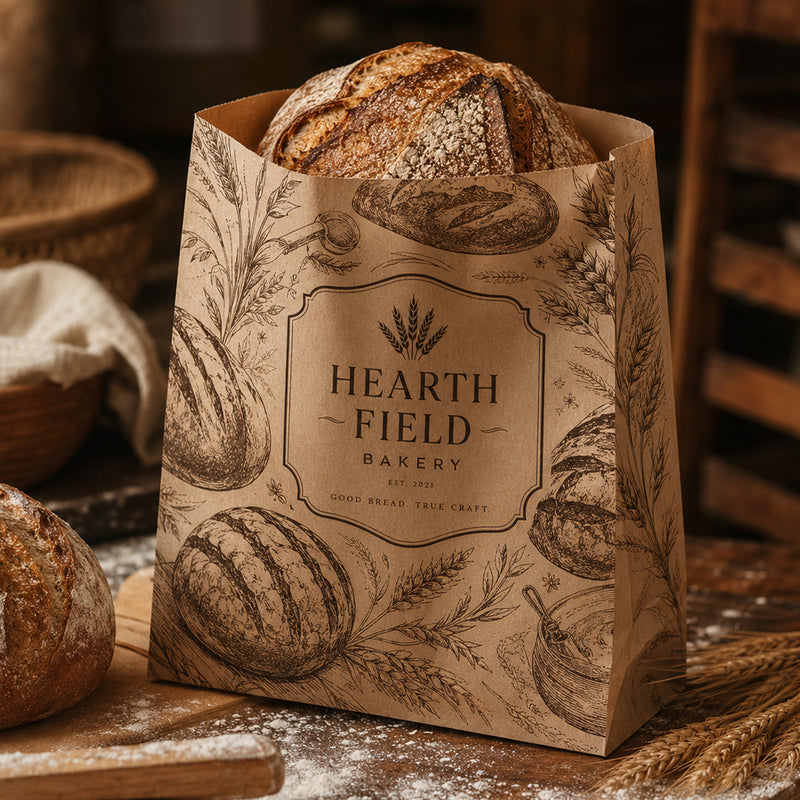 Personalized Kraft SOS Bags