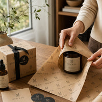 Custom Printed Kraft Wrapping Paper
